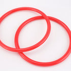 Thin Corvette Red Bangle #BAN020-General Bead