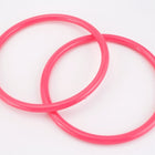 Thin Hot Pink Bangle #BAN021-General Bead