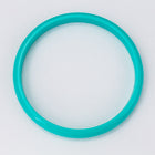 Aqua Lucite Bangle #BAN027-General Bead