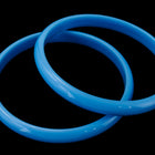 Sky Blue Lucite Bangle #BAN030-General Bead