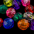 Beadery Transparent Multi Faceted Round Bead Mix (4mm, 6mm, 8mm, 10mm, 12mm)-General Bead
