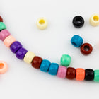6mm x 9mm Beadery "Southwest Multi" Pony Plastic Craft Bead Mix-General Bead