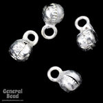 3mm Silver Tone Dancing Bell-General Bead