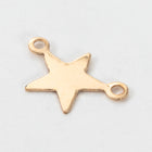 8mm Gold Filled Star Station Connector #BGA046