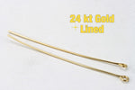 1.5" 22 Gauge Gold Filled Eye Pin #BGB013-General Bead