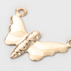 15mm Gold Filled Butterfly Station Connector #BGB046
