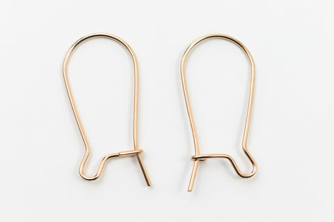 22mm Gold Filled Kidney Wire #BGE017