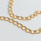 4mm x 3mm 14 Karat Gold Filled Curb Chain #BGF089