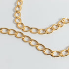 4mm x 3mm 14 Karat Gold Filled Curb Chain #BGF089