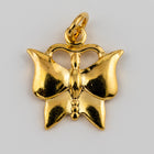 13mm Gold Plated Butterfly Charm #BGI045-General Bead