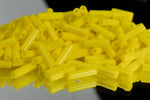 3mm Opaque Yellow Miyuki Smooth Bugle (125 Gm, 250 Gm)