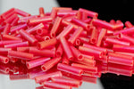 6mm Matte Red AB Miyuki Smooth Bugle (8.5 Gm, 125 Gm, 250 Gm)