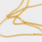 1.3mm 14 Karat Gold Filled Rolo Chain #BGU089-General Bead