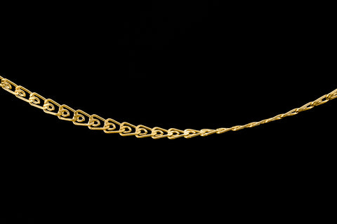 4mm 14 Karat Gold Filled Scroll Chain #BGW089-General Bead