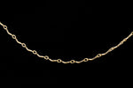 7.5mm x 3mm 14 Karat Gold Filled Small Curved Bar Chain #BGY089-General Bead