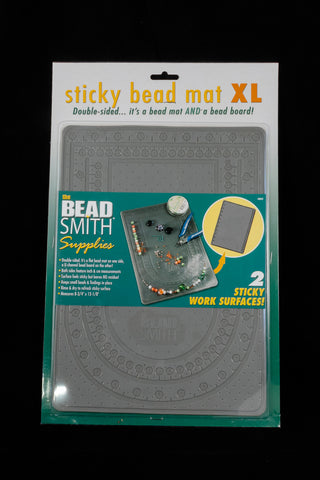 Beadsmith 8 3/4” x 12 1/8” Clear Sticky Bead Mat #BMS2
