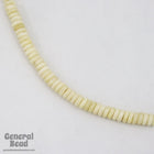 5mm x 2mm Bone Rondelle #BNH098-General Bead