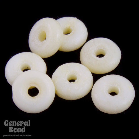 5mm x 2mm Bone Rondelle #BNH098-General Bead