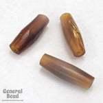 1 Inch Golden Horn Hair Pipe #BNH057-General Bead