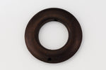 25mm Black Horn Ring (2 Pcs) #BNH207-General Bead