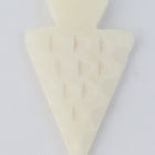 45mm x 30mm White Bone Arrowhead #BNH214-General Bead