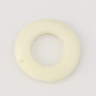 20mm White Bone Ring (2 Pcs) #BNH215-General Bead