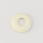 15mm White Bone Ring (4 Pcs) #BNH216-General Bead
