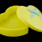 2 1/2”x 1” Pastel Yellow Heart Gift Box #BOX001-General Bead