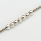 Sterling Silver 3mm Round Bead #BSB001