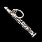 24mm Sterling Silver Clarinet Charm #BSA041-General Bead