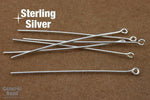 2 Inch Sterling Silver Eye Pin #BSB013-General Bead