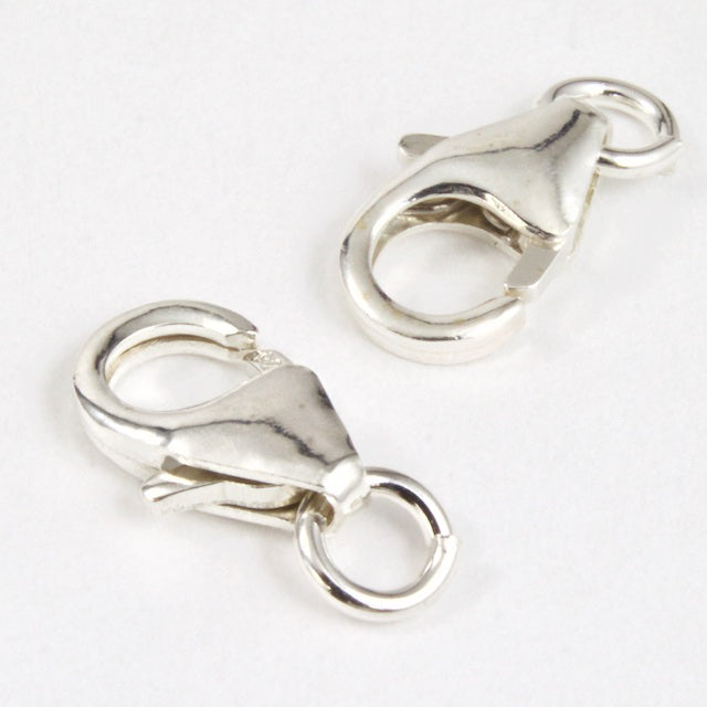 15mm Sterling Silver Lobster Clasp #BSW055 – General Bead