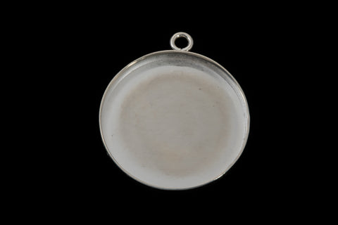 18mm Sterling Silver Round Setting #BSB025