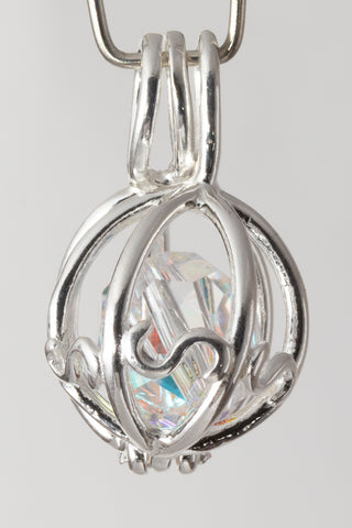 Sterling Silver 8mm Bead Cage #BSB029
