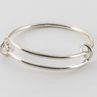 18 Gauge Sterling Silver Adjustable Wire Ring #BSB033