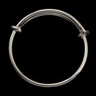 18 Gauge Sterling Silver Adjustable Wire Ring #BSB033