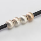 Sterling Silver 3mm Satin Finish Round Bead #BSB035