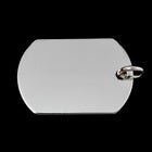 32mm Sterling Silver Dog Tag #BSB050-General Bead