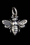 12mm Sterling Silver Honey Bee Charm #BSC043-General Bead