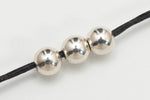 Sterling Silver 6mm Round Bead #BSE001