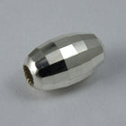 Sterling Silver 5mm x 8mm Faceted Oval Bead-General Bead