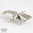 22mm Sterling Silver Dragonfly Charm-General Bead