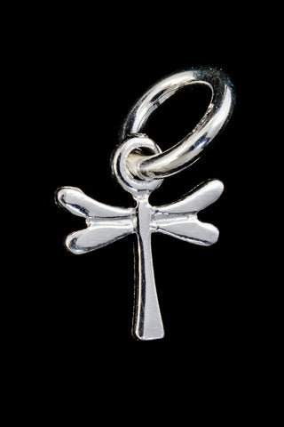 8mm Sterling Silver Dragonfly Charm #BSE043-General Bead