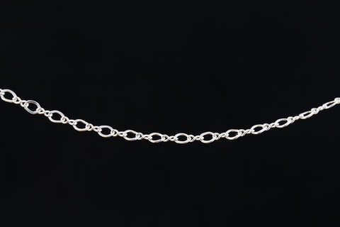 3mm x 2mm Sterling Silver Figure 8 Chain #BSE089-General Bead