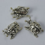 Sterling Silver 9mm x 13mm Doodle Bug Charm-General Bead