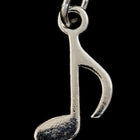 19mm Sterling Silver Music Note Charm #BSG041-General Bead