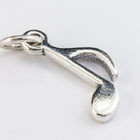 19mm Sterling Silver Music Note Charm #BSG041-General Bead