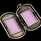 30mm Sterling Silver Coast Guard Dog Tag/Locket #BSH050-General Bead