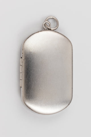 30mm Sterling Silver Engraveable Dog Tag/Locket #BSI050-General Bead