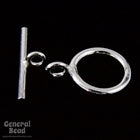 9mm Sterling Silver Toggle Clasp-General Bead